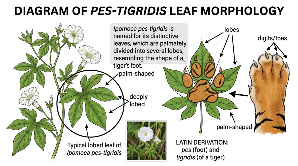 Ipomoea pes-tigridis L.